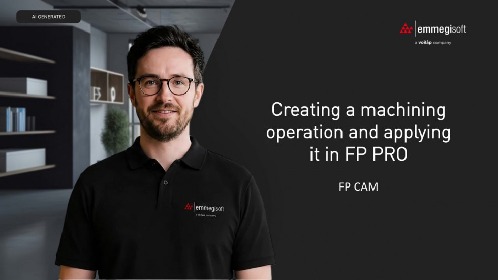 FP CAM - Creazione di una lavorazione per EasyMac Emmegisoft